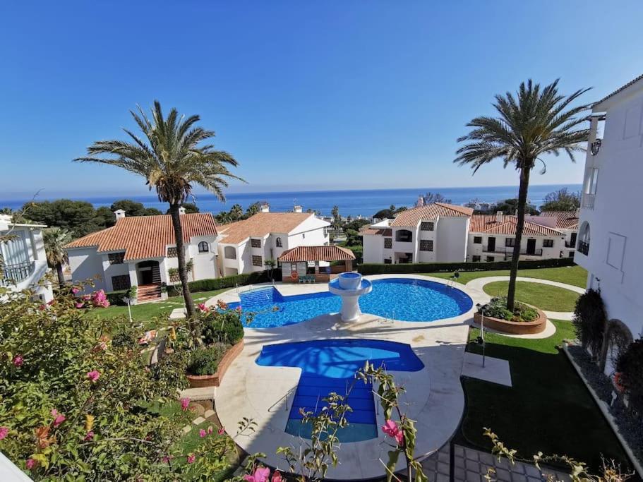 2Br+1Bthr Precioso Apartamento Con Vistas Al Mar Mijas Exteriér fotografie